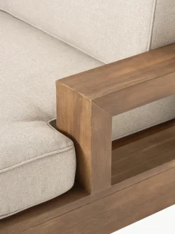 Modulaire tuin loungeset Joshua van acaciahout, 4-delig^Westwing Collection Clearance