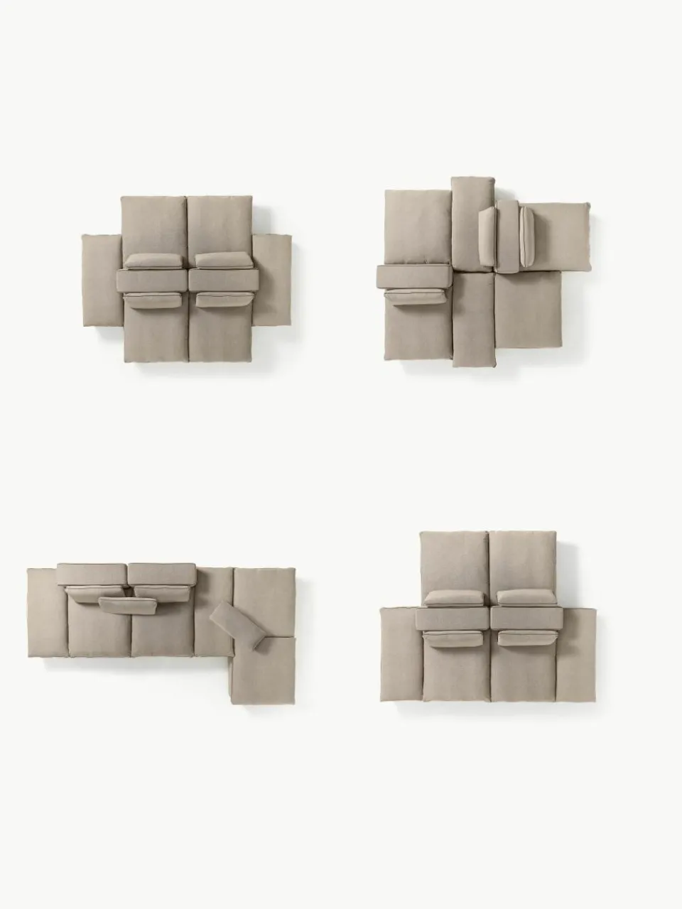 Modulaire U-bank Felix^Westwing Collection New