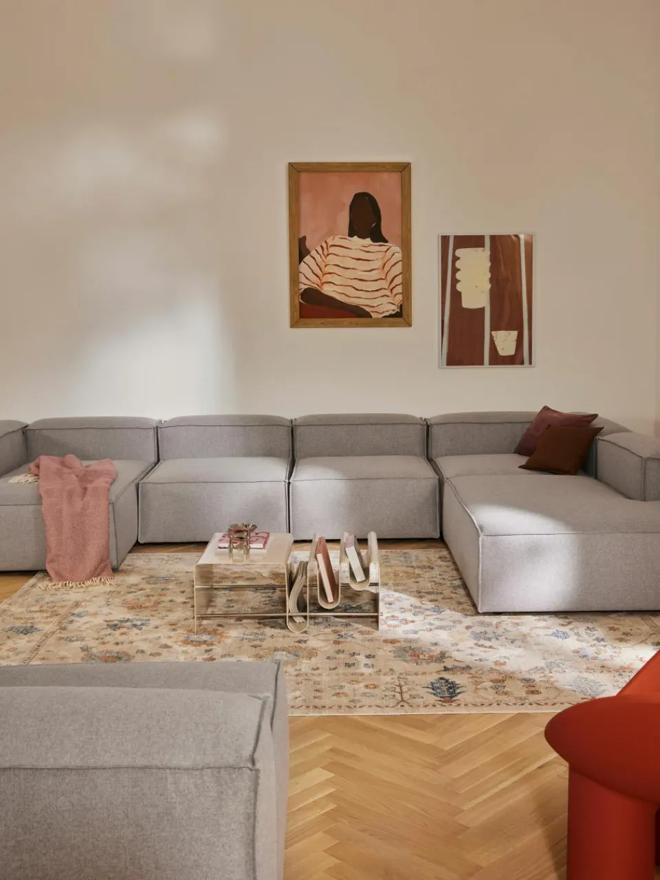 Modulaire U-bank Lennon^Westwing Collection Hot
