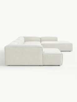 Modulaire U-bank Lennon uit bouclé^Westwing Collection Outlet