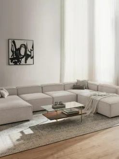 Modulaire U-bank Lennon uit bouclé^Westwing Collection Outlet