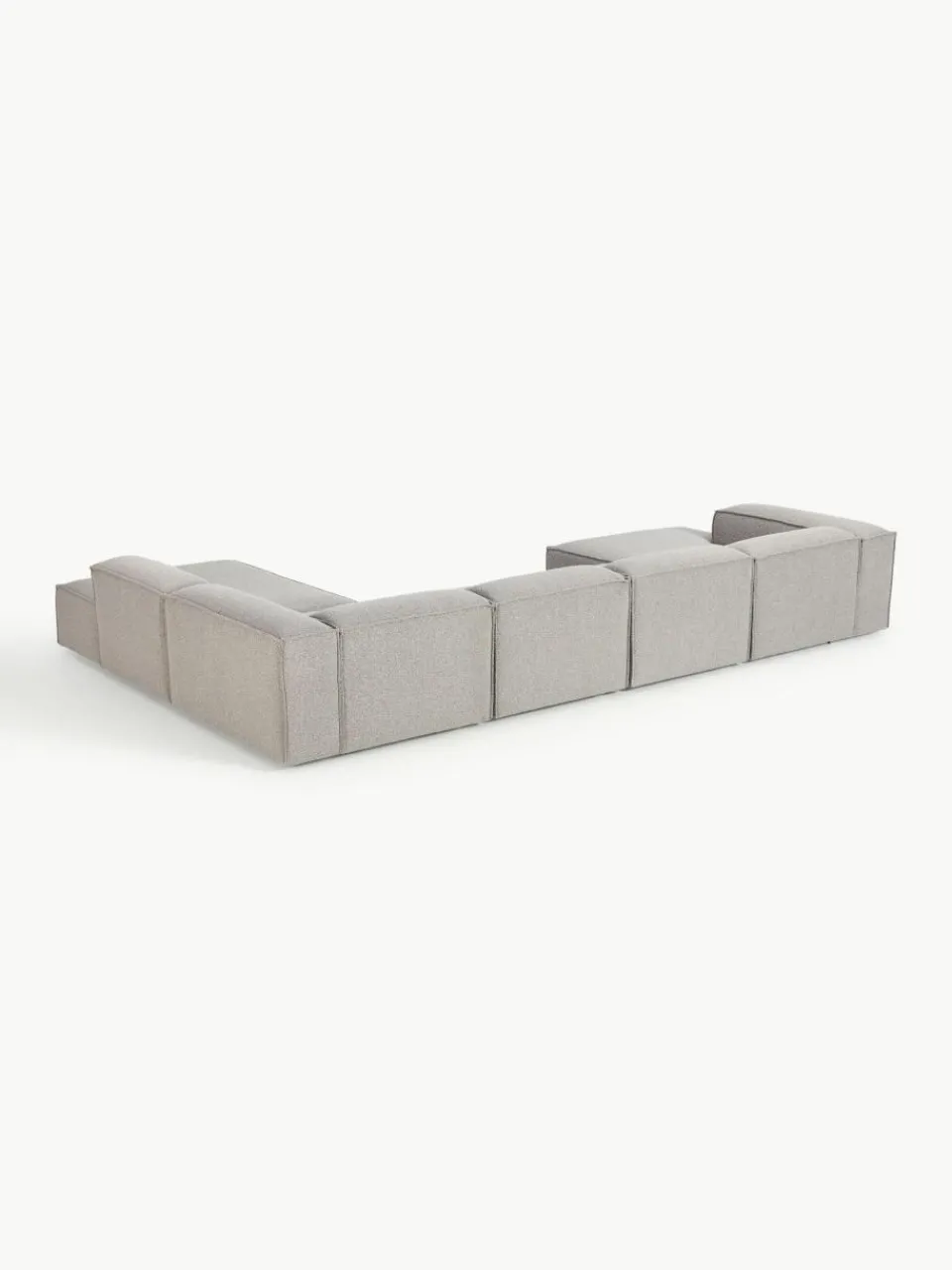 Modulaire U-bank Lennon uit bouclé^Westwing Collection New