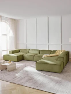 Modulaire U-bank Lennon van corduroy^Westwing Collection Clearance