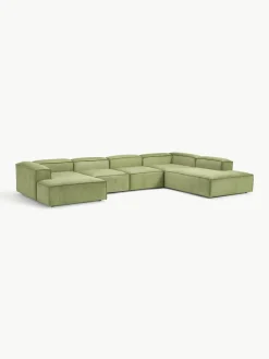 Modulaire U-bank Lennon van corduroy^Westwing Collection Clearance