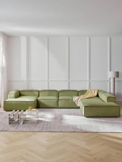 Modulaire U-bank Lennon van corduroy^Westwing Collection Clearance