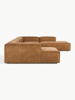 Modulaire U-bank Lennon van gerecycled leer^Westwing Collection Sale
