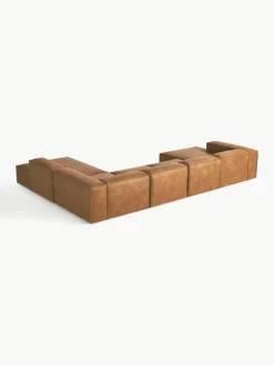 Modulaire U-bank Lennon van gerecycled leer^Westwing Collection Sale