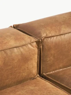 Modulaire U-bank Lennon van gerecycled leer^Westwing Collection Sale