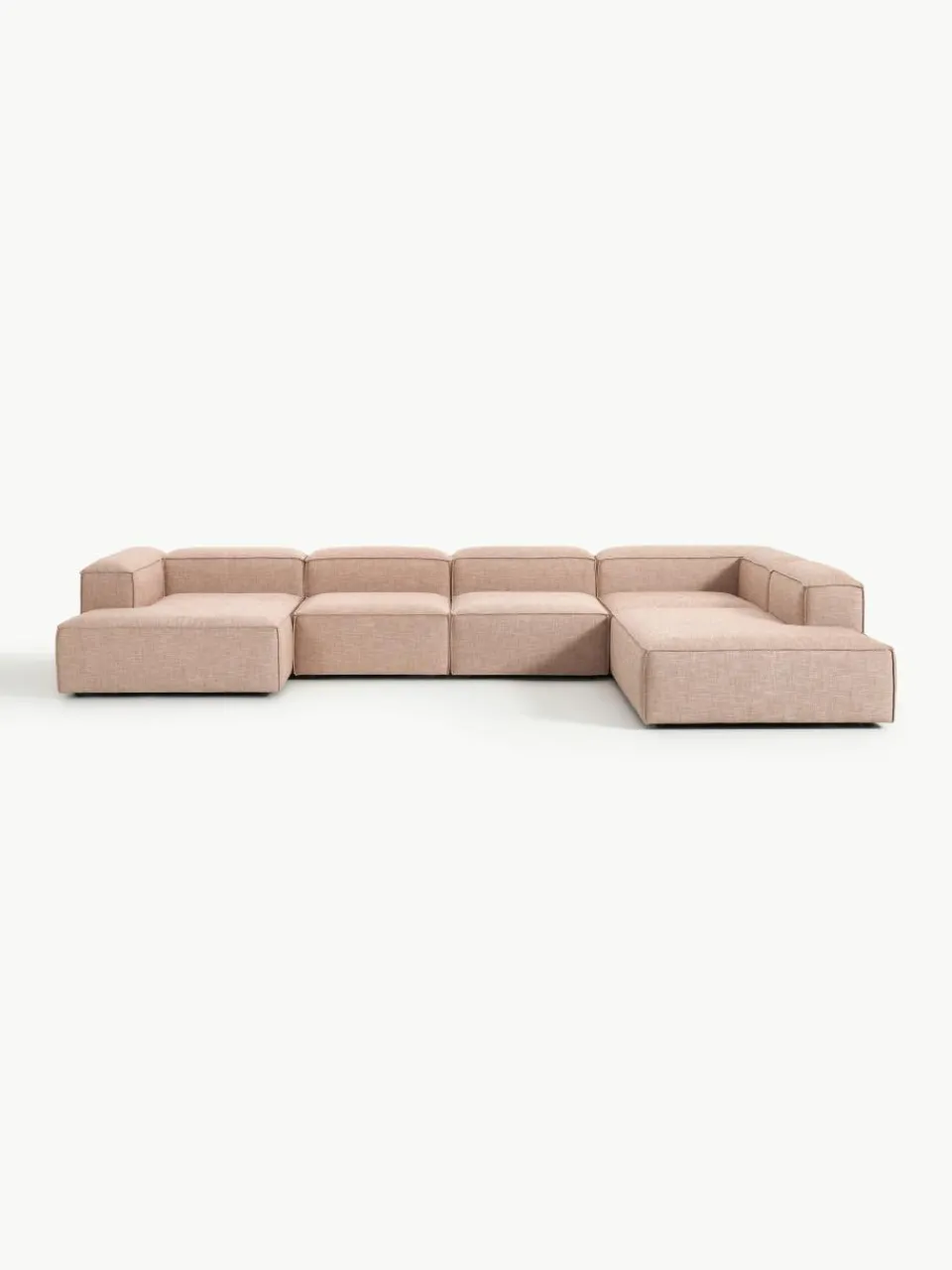 Modulaire U-bank Lennon van linnenmix^Westwing Collection Sale