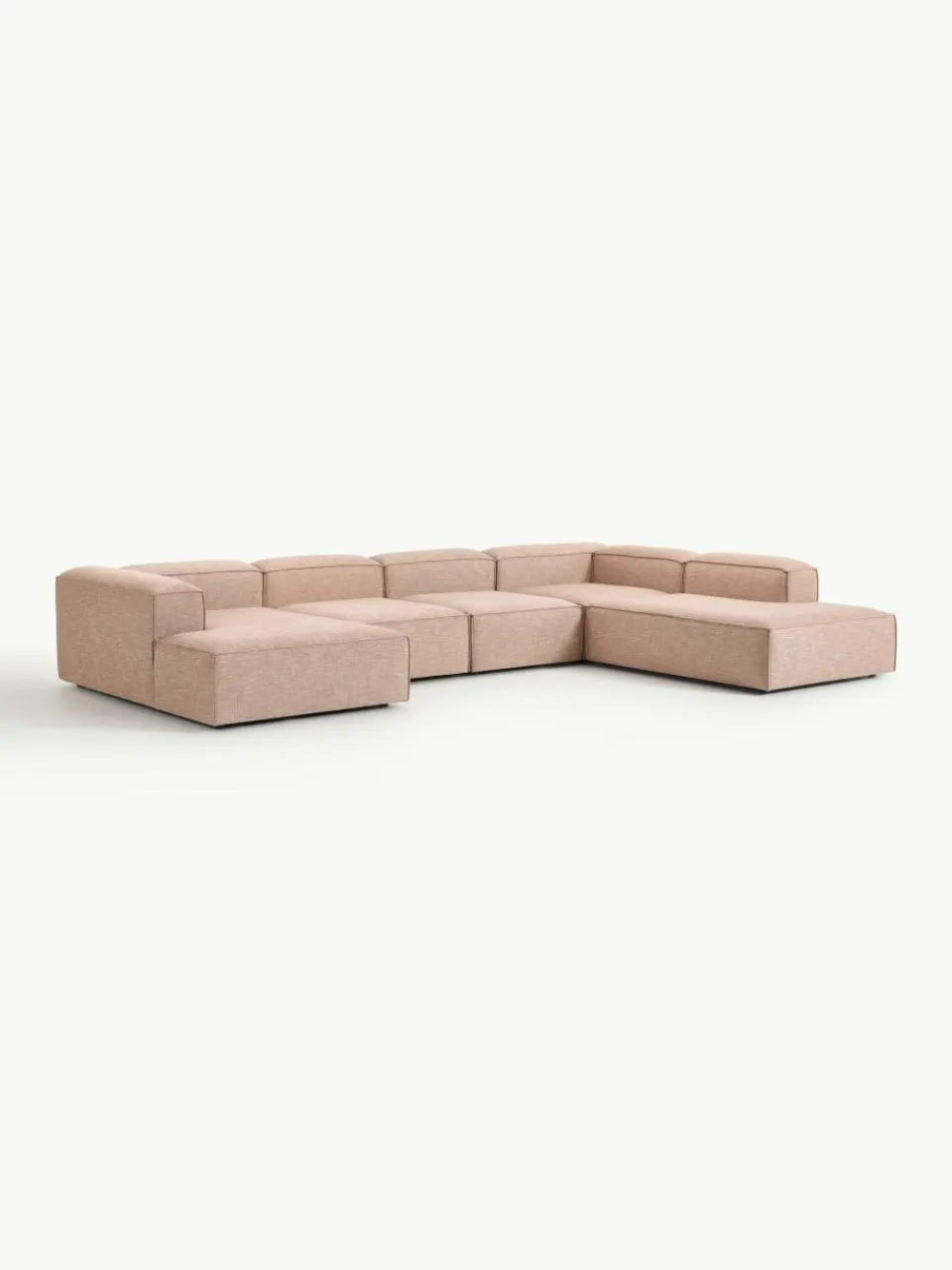 Modulaire U-bank Lennon van linnenmix^Westwing Collection Sale