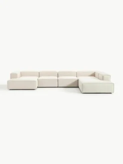 Modulaire U-bank Lennon van linnenmix^Westwing Collection Sale