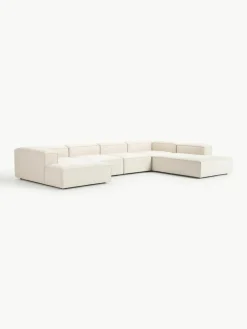 Modulaire U-bank Lennon van linnenmix^Westwing Collection Sale