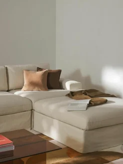 Modulaire U-bank Russell met afneembaar hoezen^Westwing Collection Sale