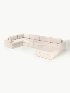 Modulaire U-bank Russell met afneembaar hoezen^Westwing Collection Sale