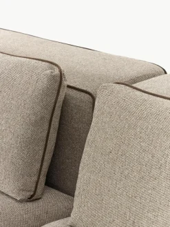 Modulaire XL bank Felix met poef^Westwing Collection Fashion