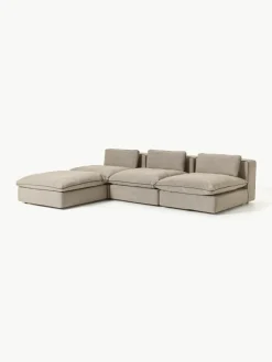 Modulaire XL bank Felix met poef^Westwing Collection Fashion