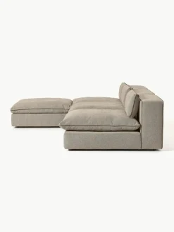 Modulaire XL bank Felix met poef^Westwing Collection Fashion