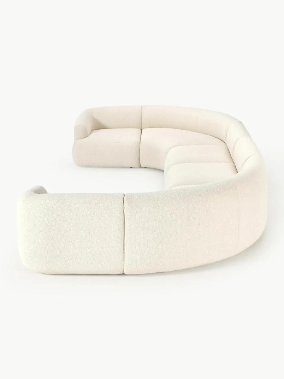 Modulaire XL bouclé bankstel Sofia^Westwing Collection Fashion