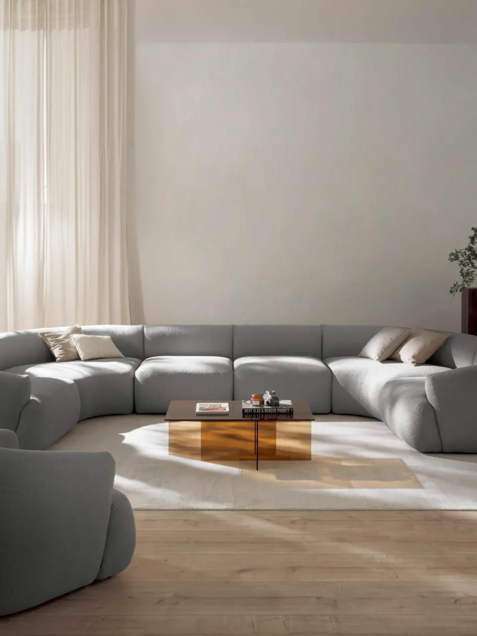 Modulaire XL bouclé bankstel Sofia^Westwing Collection Discount