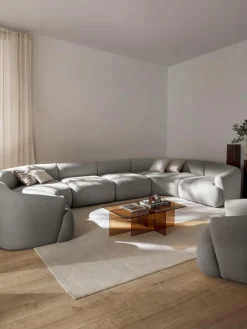 Modulaire XL bouclé bankstel Sofia^Westwing Collection Discount