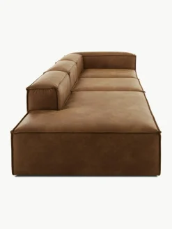 Modulaire XL chaise longue Lennon van gerecycled leer^Westwing Collection Best