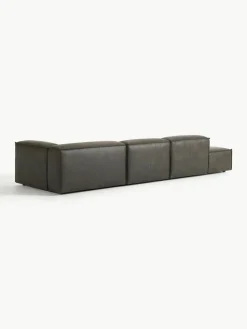 Modulaire XL chaise longue Lennon van gerecycled leer^Westwing Collection Fashion