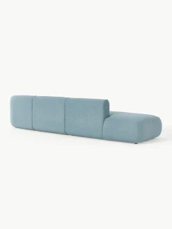 Modulaire XL chaise longue Sofia van bouclé stof^Westwing Collection Fashion