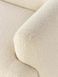 Modulaire XL chaise longue Sofia van bouclé stof^Westwing Collection Online