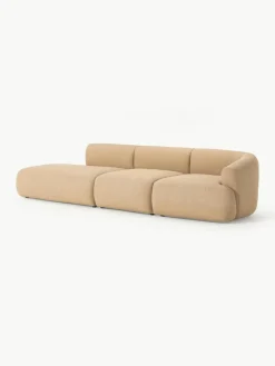 Modulaire XL chaise longue Sofia van bouclé stof^Westwing Collection Sale