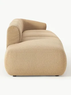 Modulaire XL chaise longue Sofia van bouclé stof^Westwing Collection Sale
