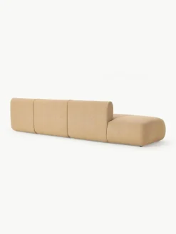 Modulaire XL chaise longue Sofia van bouclé stof^Westwing Collection Sale