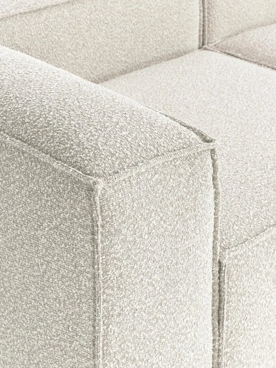 Modulaire XL chaise longue Lennon van bouclé^Westwing Collection Discount
