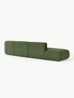 Modulaire XL chaise longue Sofia van bouclé stof^Westwing Collection Online