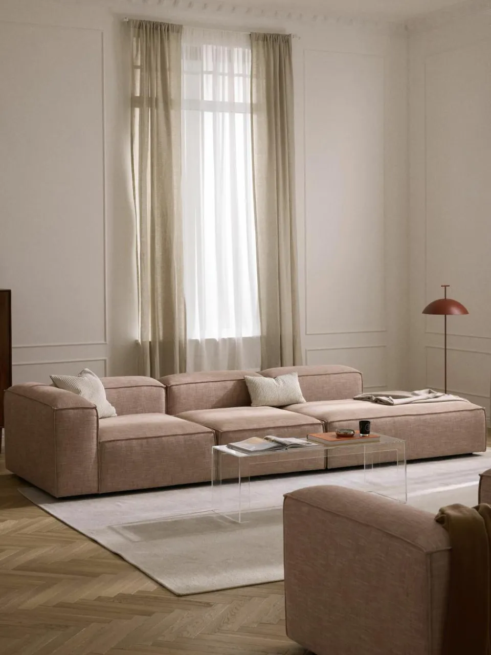 Modulaire XL chaise longue Lennon van linnenmix^Westwing Collection Discount