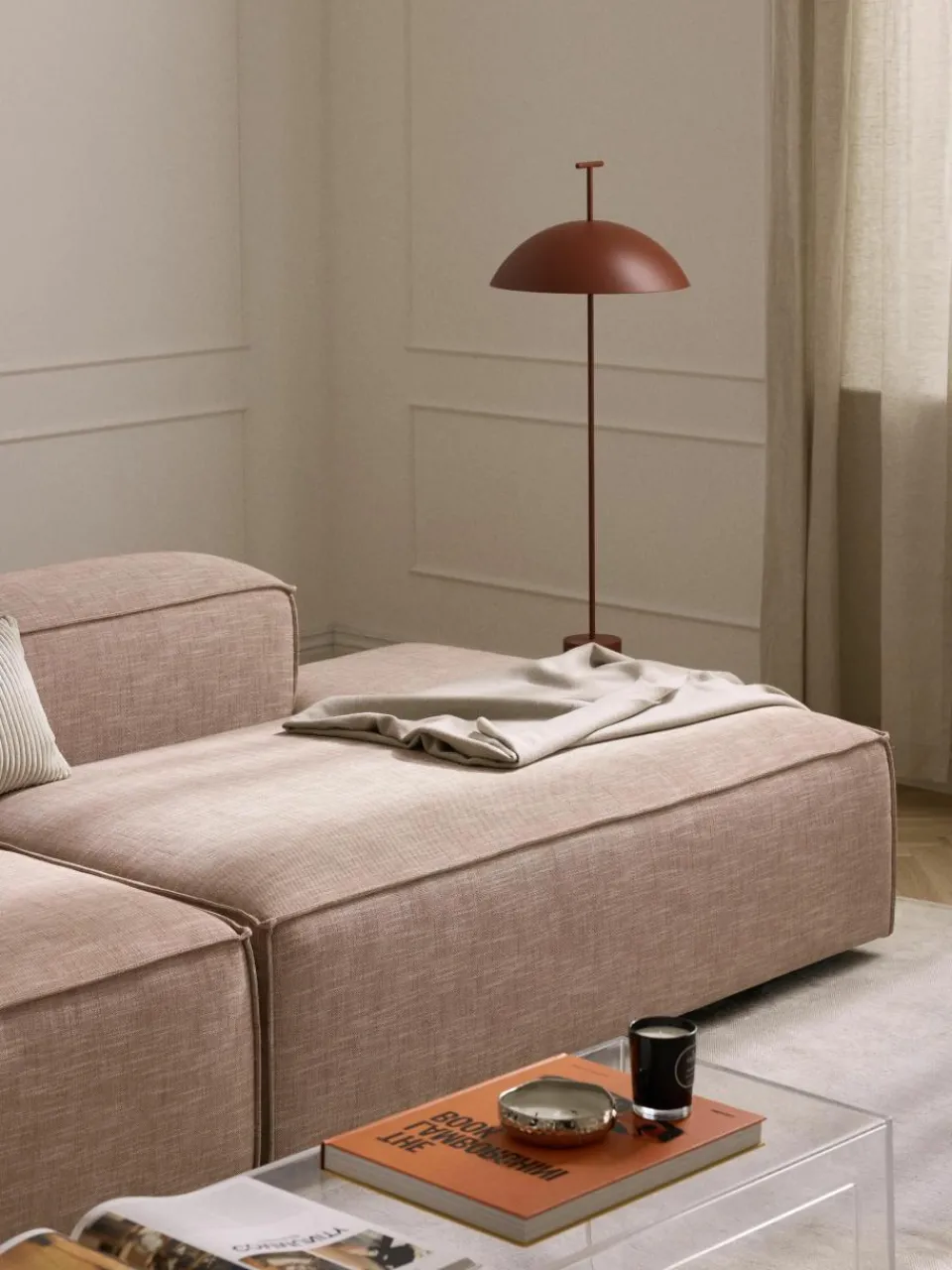 Modulaire XL chaise longue Lennon van linnenmix^Westwing Collection Discount