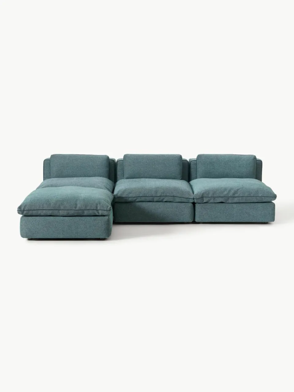 Modulaire XL hoekbank Felix met poef^Westwing Collection Sale