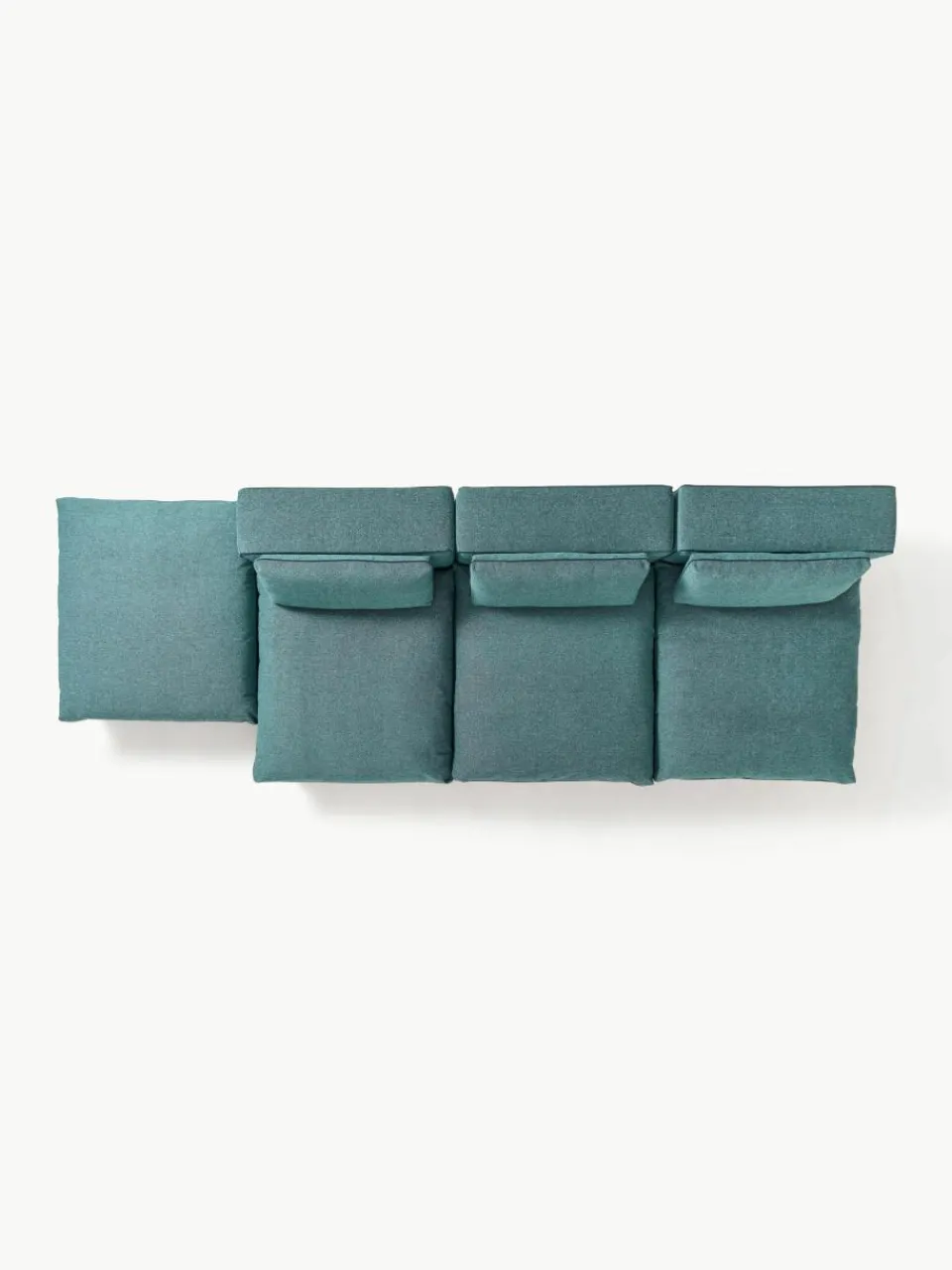 Modulaire XL hoekbank Felix met poef^Westwing Collection Sale