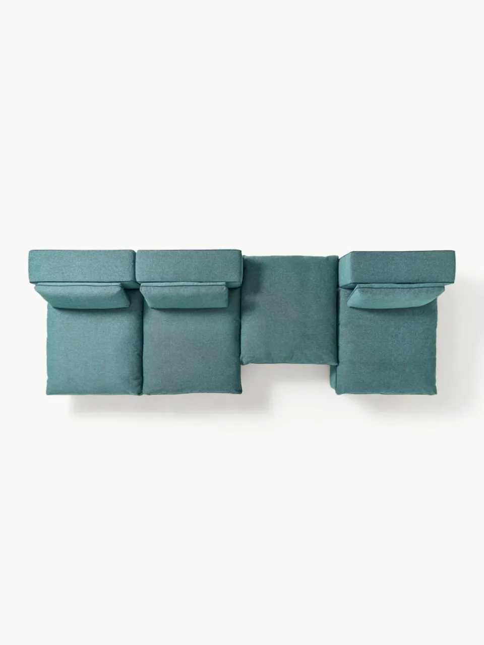 Modulaire XL hoekbank Felix met poef^Westwing Collection Sale