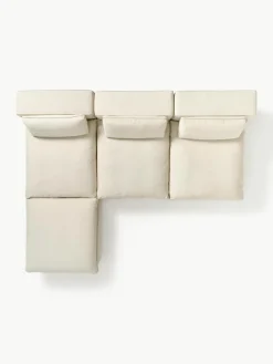 Modulaire XL hoekbank Felix met poef^Westwing Collection New