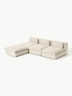 Modulaire XL hoekbank Felix met poef^Westwing Collection New