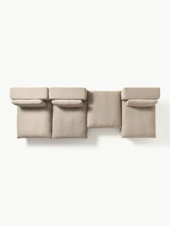 Modulaire XL hoekbank Felix met poef^Westwing Collection New