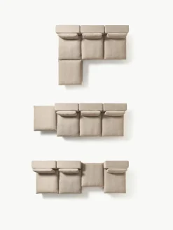Modulaire XL hoekbank Felix met poef^Westwing Collection New