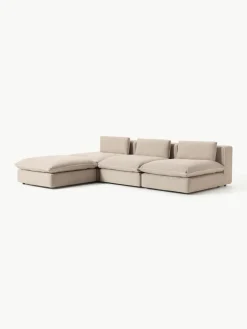 Modulaire XL hoekbank Felix met poef^Westwing Collection New
