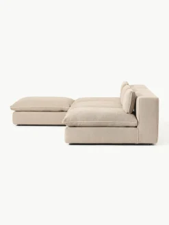Modulaire XL hoekbank Felix met poef^Westwing Collection New