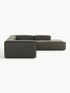 Modulaire XL hoekbank Lennon van gerecycled leer^Westwing Collection Discount