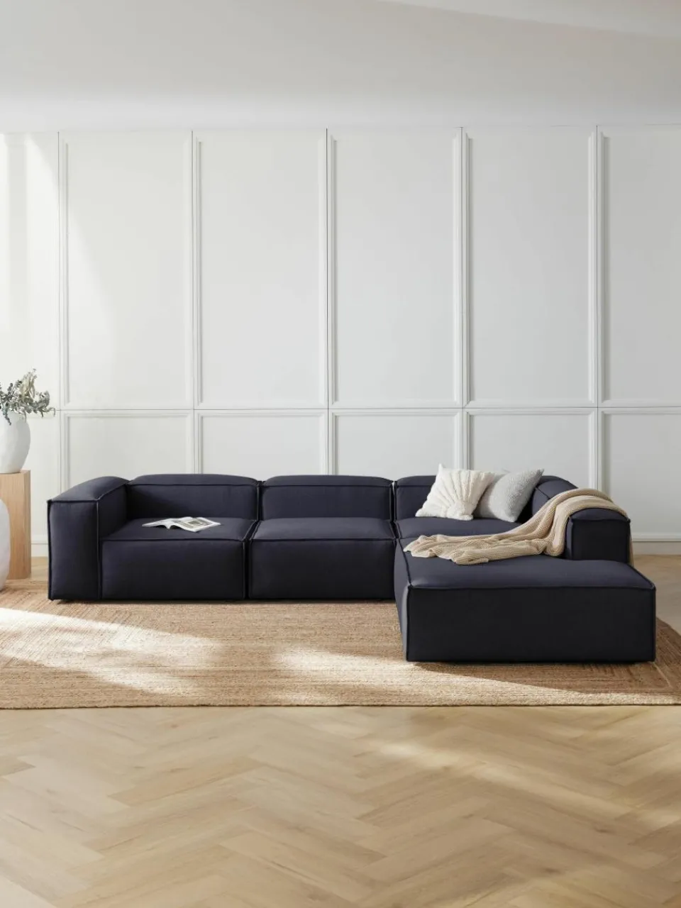 Modulaire XL hoekbank Lennon^Westwing Collection Hot