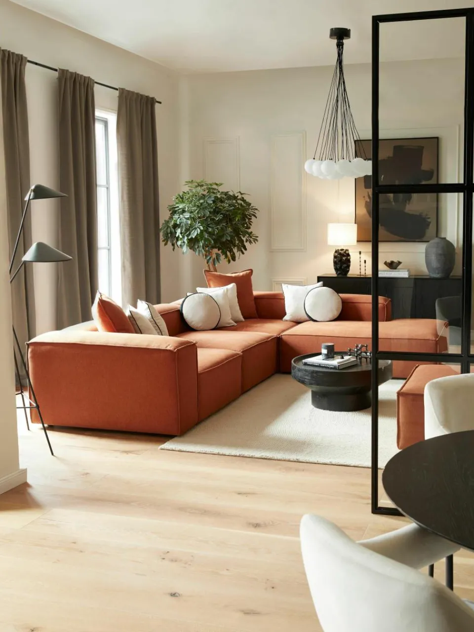 Modulaire XL hoekbank Lennon^Westwing Collection Outlet
