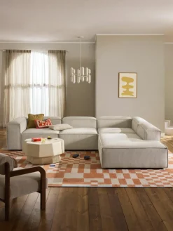 Modulaire XL hoekbank Lennon van corduroy^Westwing Collection Clearance