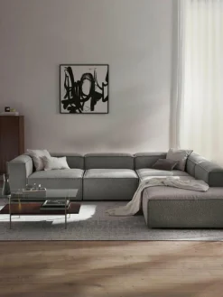 Modulaire XL hoekbank Lennon uit bouclé^Westwing Collection Outlet