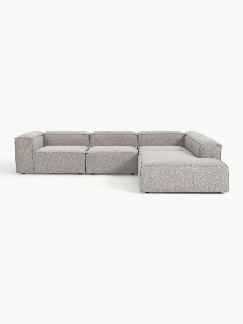 Modulaire XL hoekbank Lennon uit bouclé^Westwing Collection Outlet